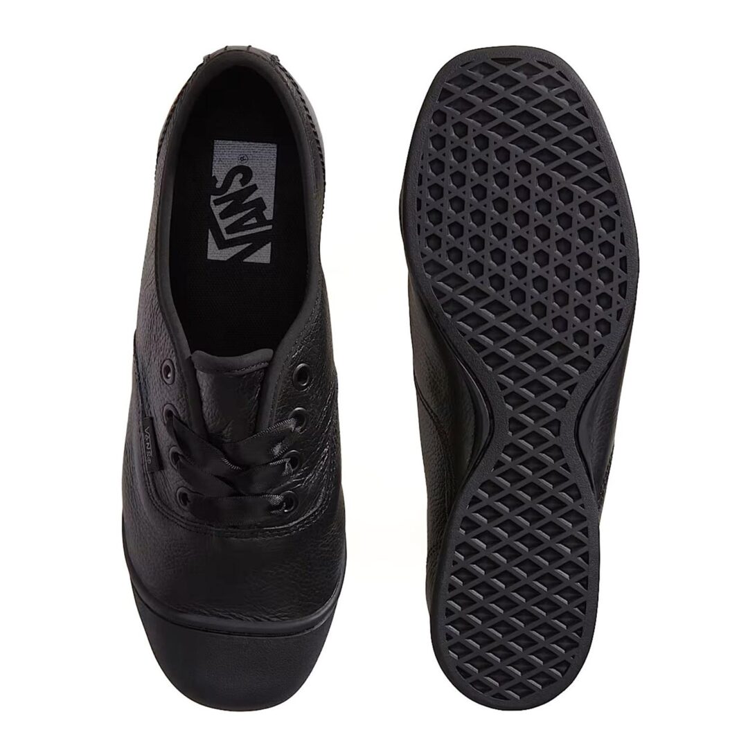 【2026年 3/1 発売】VANS PREMIUM AUTHENTIC PRIMA “Leather Black” (バンズ プレミアム オーセンティック プリマ) [VN000EDXCJI]