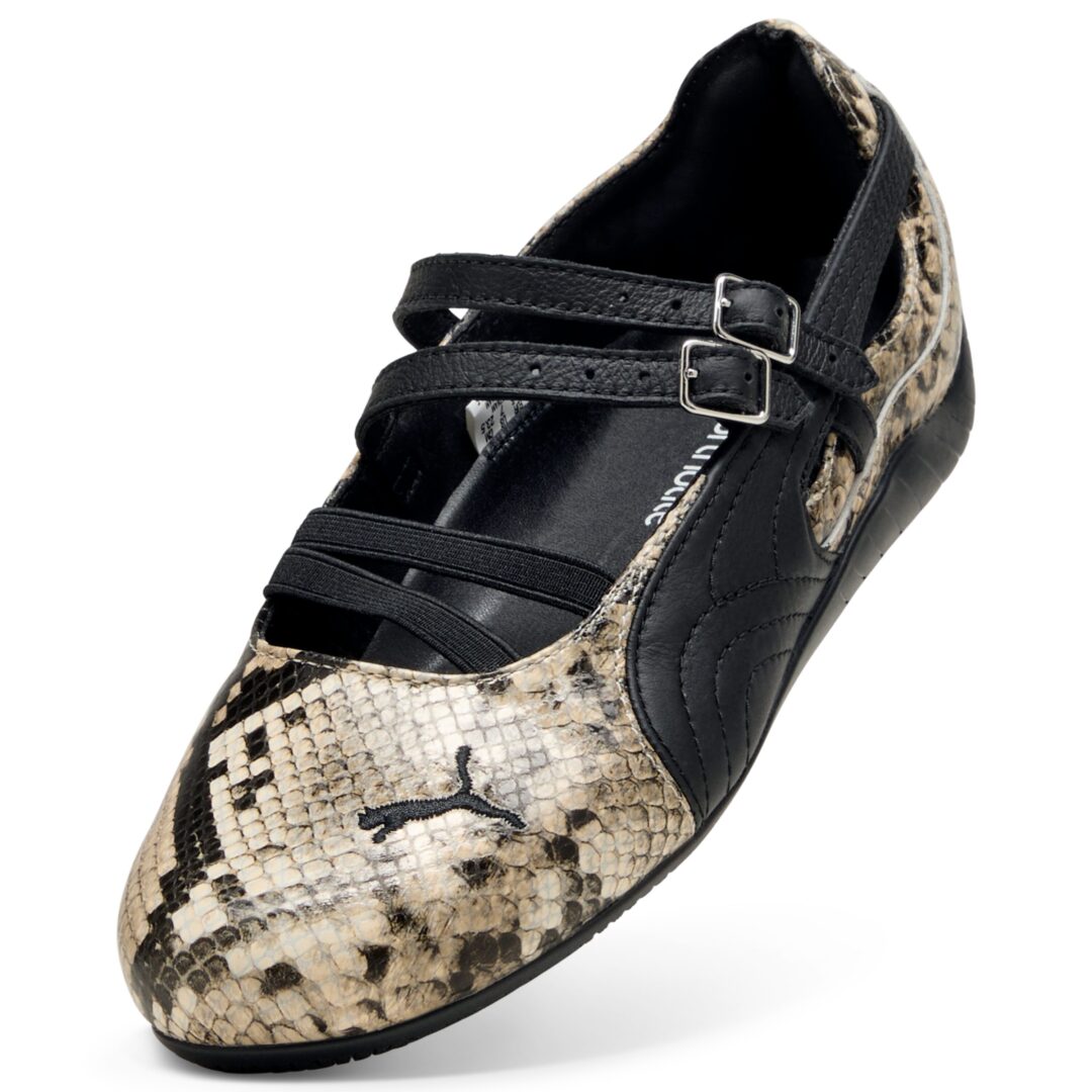 【2026年 2/27 発売】PUMA SPEEDCAT BALLET SNAKE “Black/Vapor Grey” (プーマ スピードキャット バレエ スネーク) [405326-01]