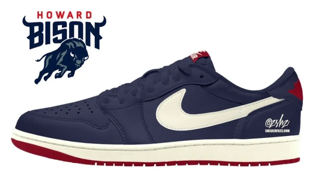【2026 10/1 発売予定】NIKE AIR JORDAN 1 LOW OG “Howard University” (ナイキ エア ジョーダン ロー “ハワードユニバーシティ”) [IX8478-410]