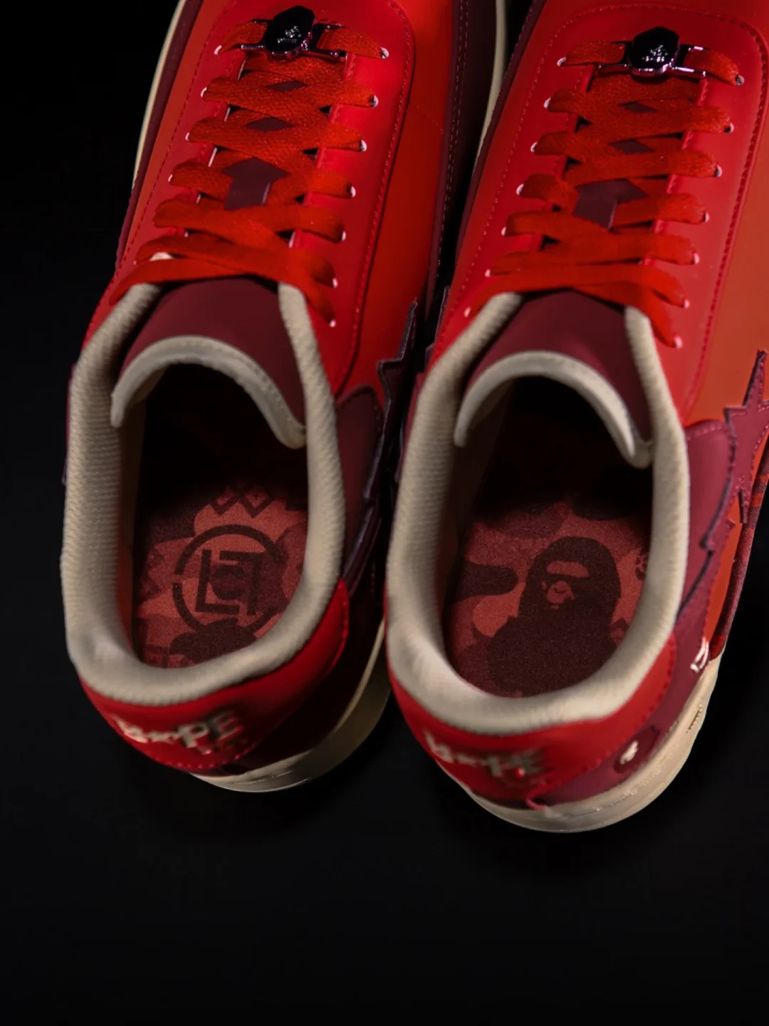 A BATHING APE × CLOT 2026 SS BOLA STA “New Year Red Palette”が発売 (ア ベイシング エイプ クロット)