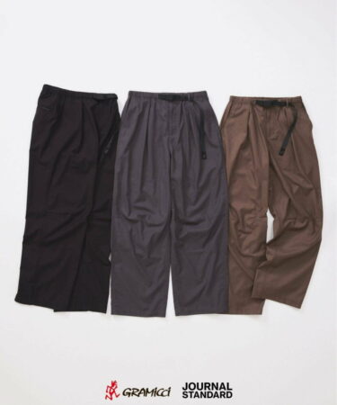 JOURNAL STANDARD × Gramicci 2026 SS 別注 “スレート タック スラックス パンツ”が3月上旬 発売 (ジャーナルスタンダード グラミチ)