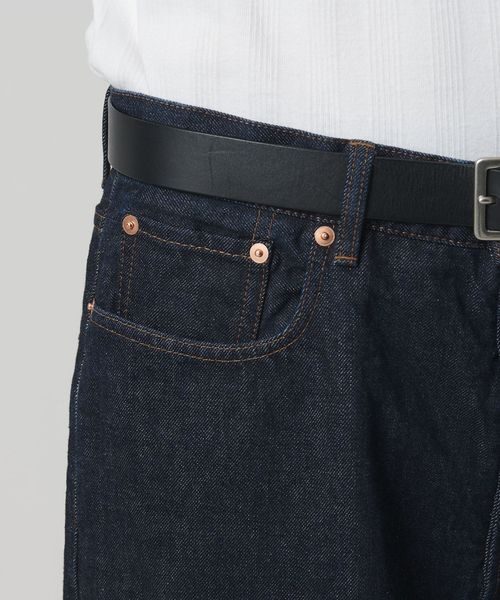 monkey time 2026 SS “デニム シンチ バックル スーパー バギー パンツ”が発売 (モンキータイム)