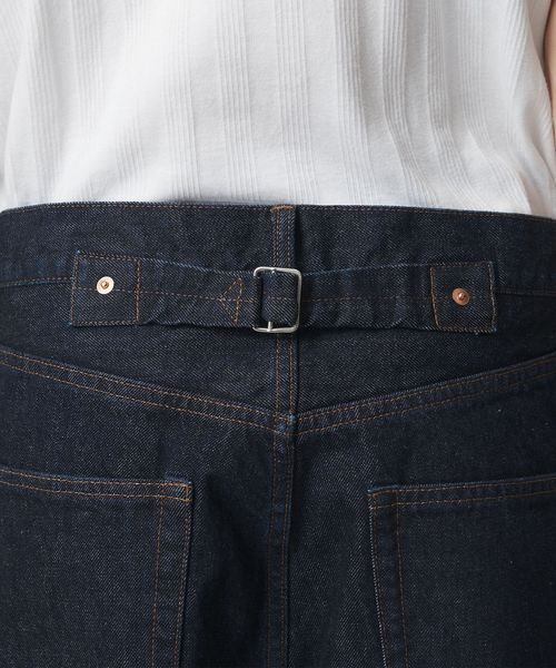 monkey time 2026 SS “デニム シンチ バックル スーパー バギー パンツ”が発売 (モンキータイム)