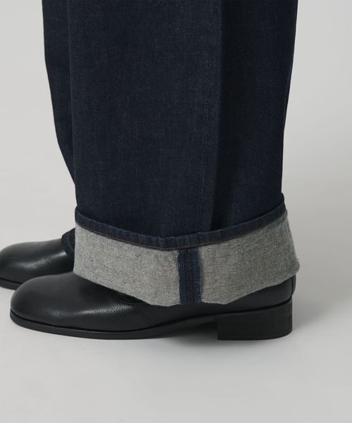 monkey time 2026 SS “デニム シンチ バックル スーパー バギー パンツ”が発売 (モンキータイム)