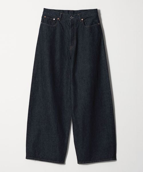 monkey time 2026 SS “デニム シンチ バックル スーパー バギー パンツ”が発売 (モンキータイム)