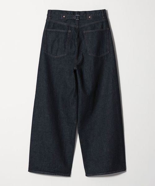 monkey time 2026 SS “デニム シンチ バックル スーパー バギー パンツ”が発売 (モンキータイム)