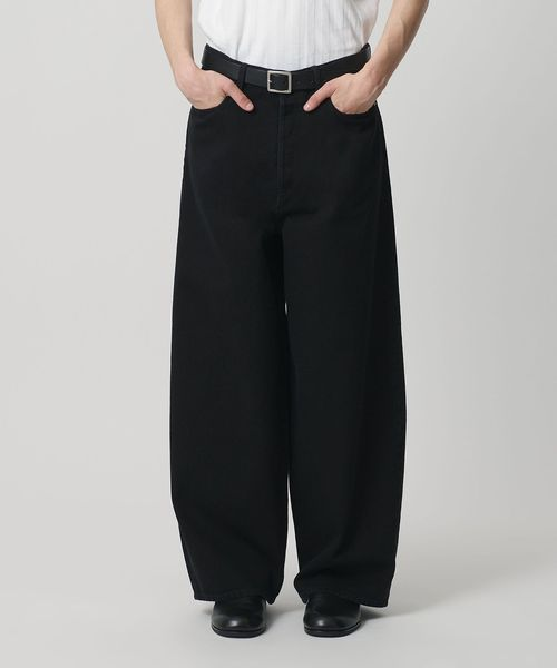 monkey time 2026 SS “デニム シンチ バックル スーパー バギー パンツ”が発売 (モンキータイム)