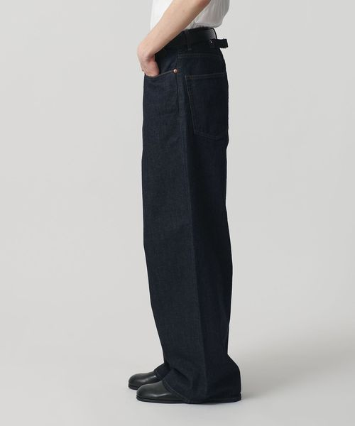 monkey time 2026 SS “デニム シンチ バックル スーパー バギー パンツ”が発売 (モンキータイム)