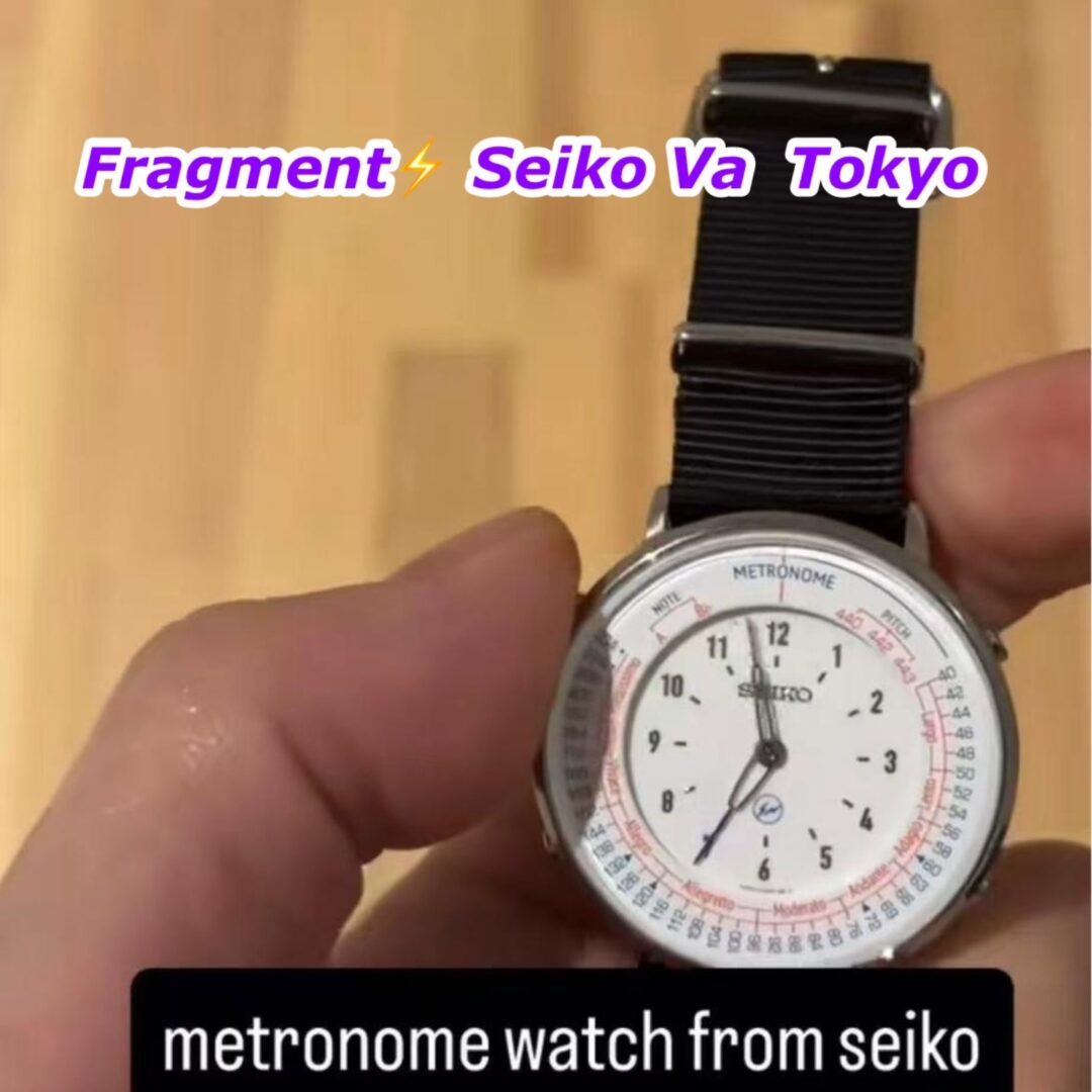 【2026年 発売】FRAGMENT × V.A. × SEIKO METRONOME WATCH (フラグメント 藤原ヒロシ ヴィエー セイコー メトロノームウォッチ)
