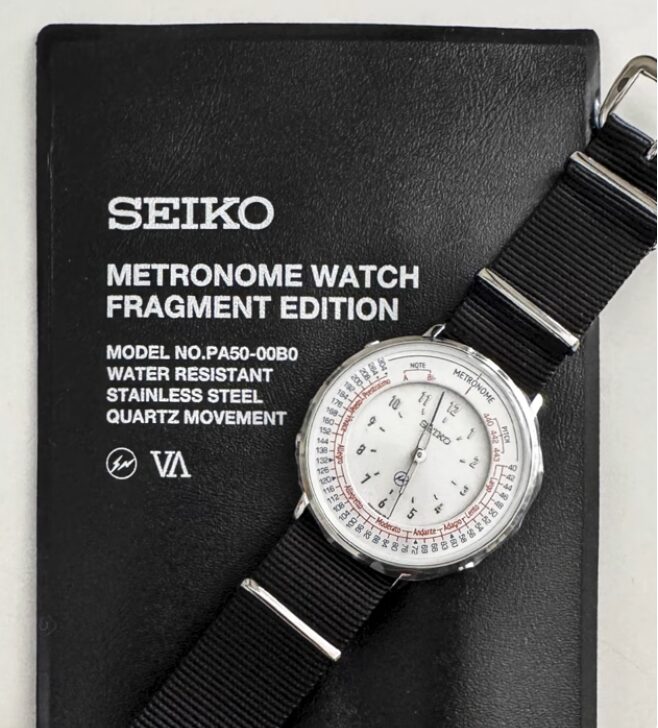 【2026年 発売】FRAGMENT × V.A. × SEIKO METRONOME WATCH (フラグメント 藤原ヒロシ ヴィエー セイコー メトロノームウォッチ)