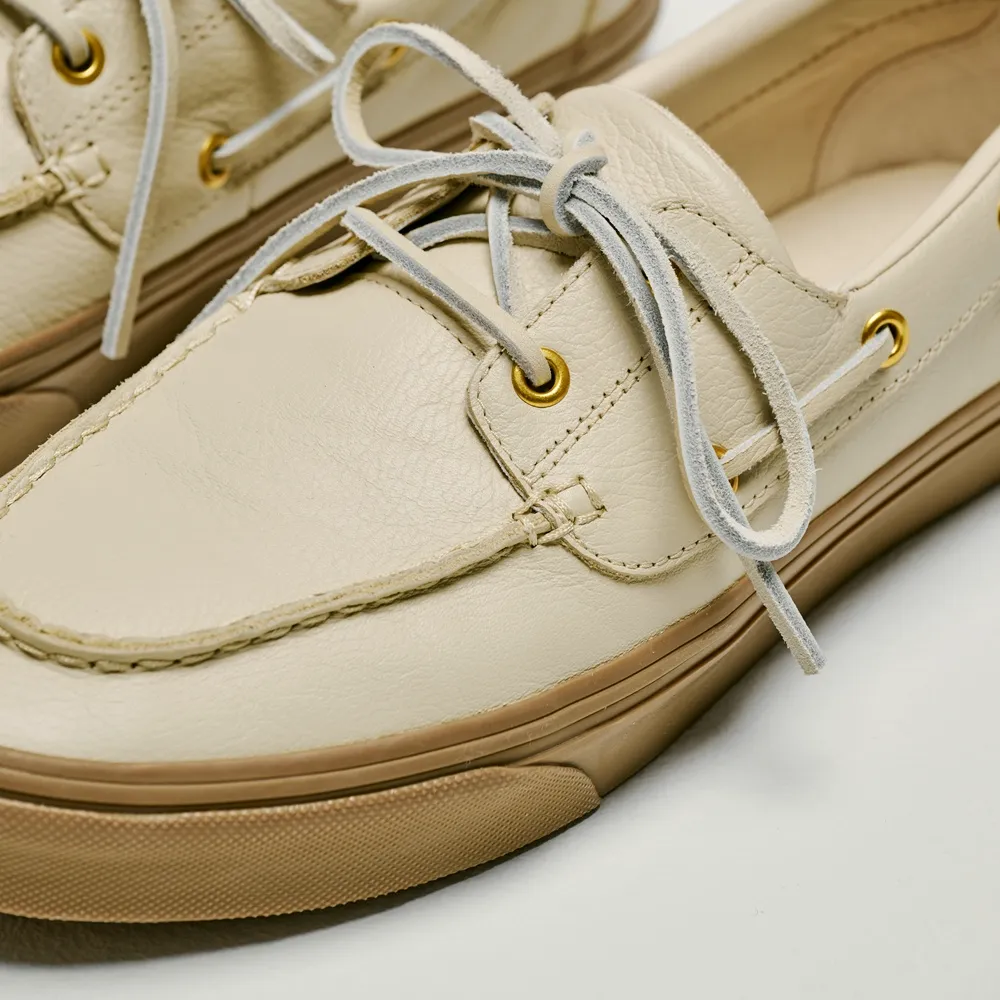 【2026年 2/16 発売】VANS 2-EYELET BOAT SHOE “Leather Black & Tan” (バンズ 2アイレット ボート シューズ “レザー ブラック/タン”) [VN000Z11TAN/VN000Z11CJK]