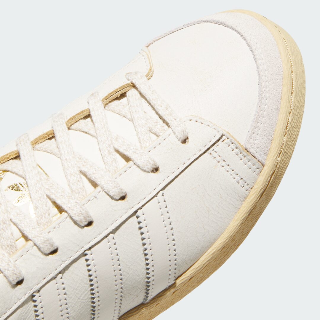 【国内発売中】adidas Originals JABBAR LO “Off White/Gold Metallic” (アディダス オリジナルス ジャバー ロー) [KI6976]