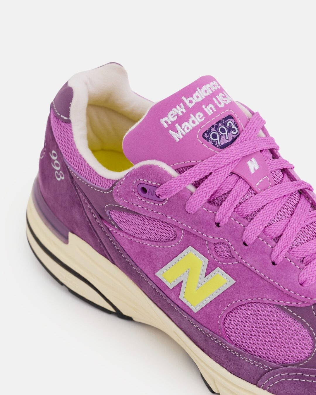 【2026年 3/12 発売】New Balance U993 4JA “Passion Fruit/Dusted Grape/Firefly” Made in USA (ニューバランス メイドインUSA) [U9934JA]