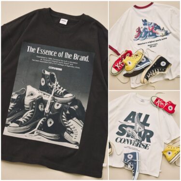 ヴィンテージライクなCONVERSE × FREAK'S STORE 別注 クルーネックTシャツが2026年 3月下旬 発売 (コンバース フリークスストア)