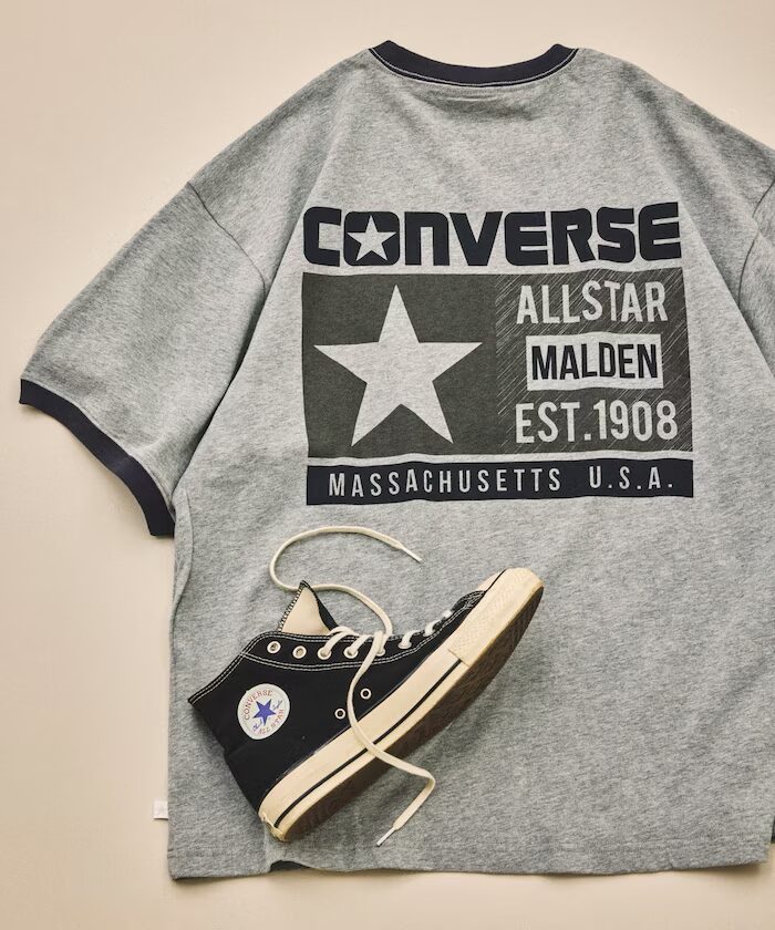 ヴィンテージライクなCONVERSE × FREAK’S STORE 別注 クルーネックTシャツが2026年 3月下旬 発売 (コンバース フリークスストア)