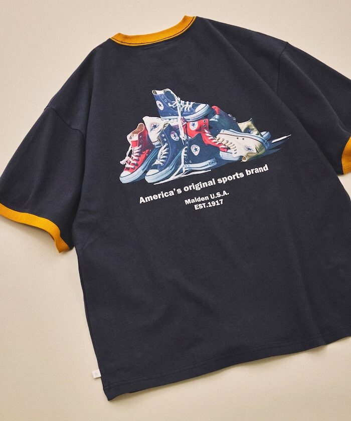 ヴィンテージライクなCONVERSE × FREAK’S STORE 別注 クルーネックTシャツが2026年 3月下旬 発売 (コンバース フリークスストア)