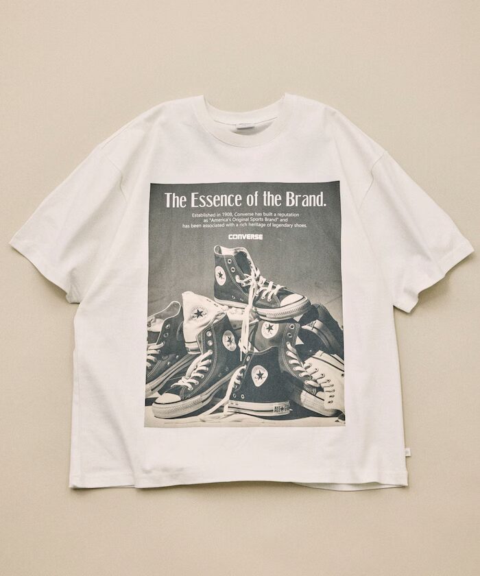 ヴィンテージライクなCONVERSE × FREAK’S STORE 別注 クルーネックTシャツが2026年 3月下旬 発売 (コンバース フリークスストア)