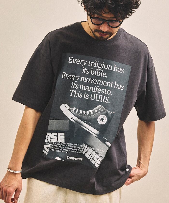 ヴィンテージライクなCONVERSE × FREAK’S STORE 別注 クルーネックTシャツが2026年 3月下旬 発売 (コンバース フリークスストア)