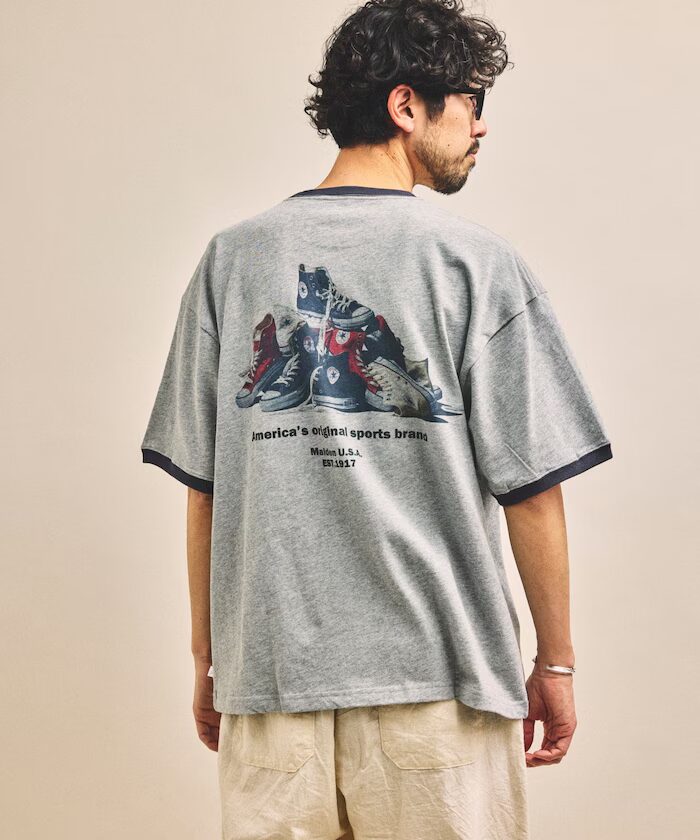 ヴィンテージライクなCONVERSE × FREAK’S STORE 別注 クルーネックTシャツが2026年 3月下旬 発売 (コンバース フリークスストア)