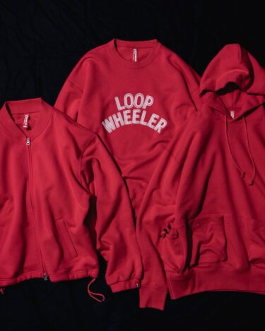 LOOPWHEELER × BEAMS JAPAN "NIPPON RED Collection"が2026年 2/14 発売 (ループウィラー ビームス ジャパン “ニッポン レッド コレクション”)