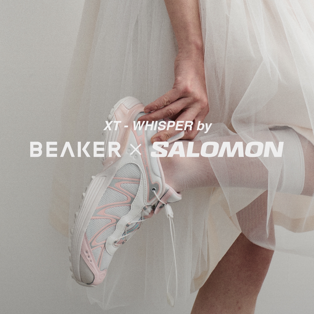 【2026年 2/20 発売】BEAKER × Salomon XT-WHISPER (ビーカー サロモン)
