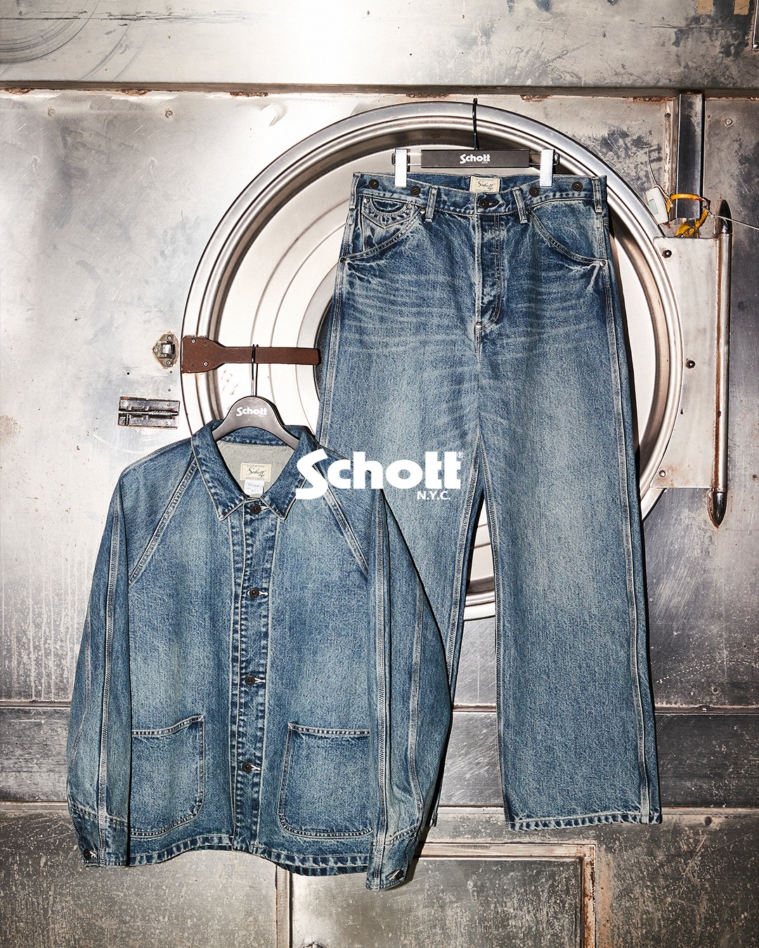 Schott 2026 SS "FIRE PROOF DENIM USED COLLECTION"が2/13 発売 (ショット ファイヤー プルーフ デニム ユーズド コレクション)