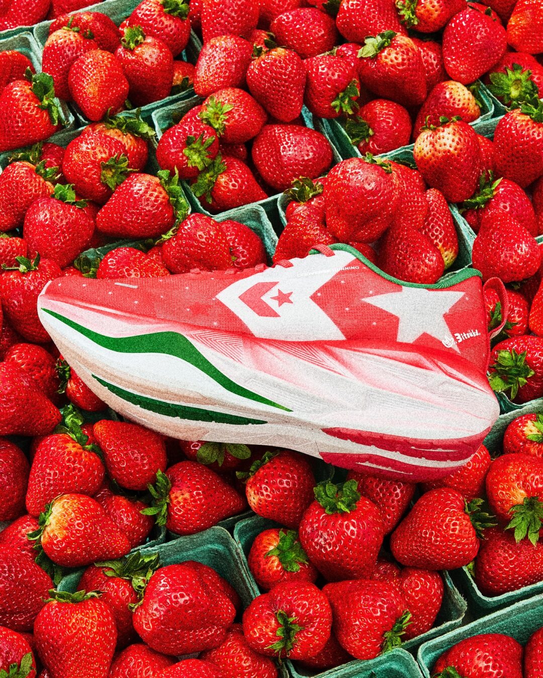 【300足限定】熊本県玉名市の名産品“イチゴ”をモチーフにしたCONVERSE SPORTS “CONS RUNBOUNCE / 3itsuka” Special Editionが2026年 2/22 & 3/28 発売 (コンバース)