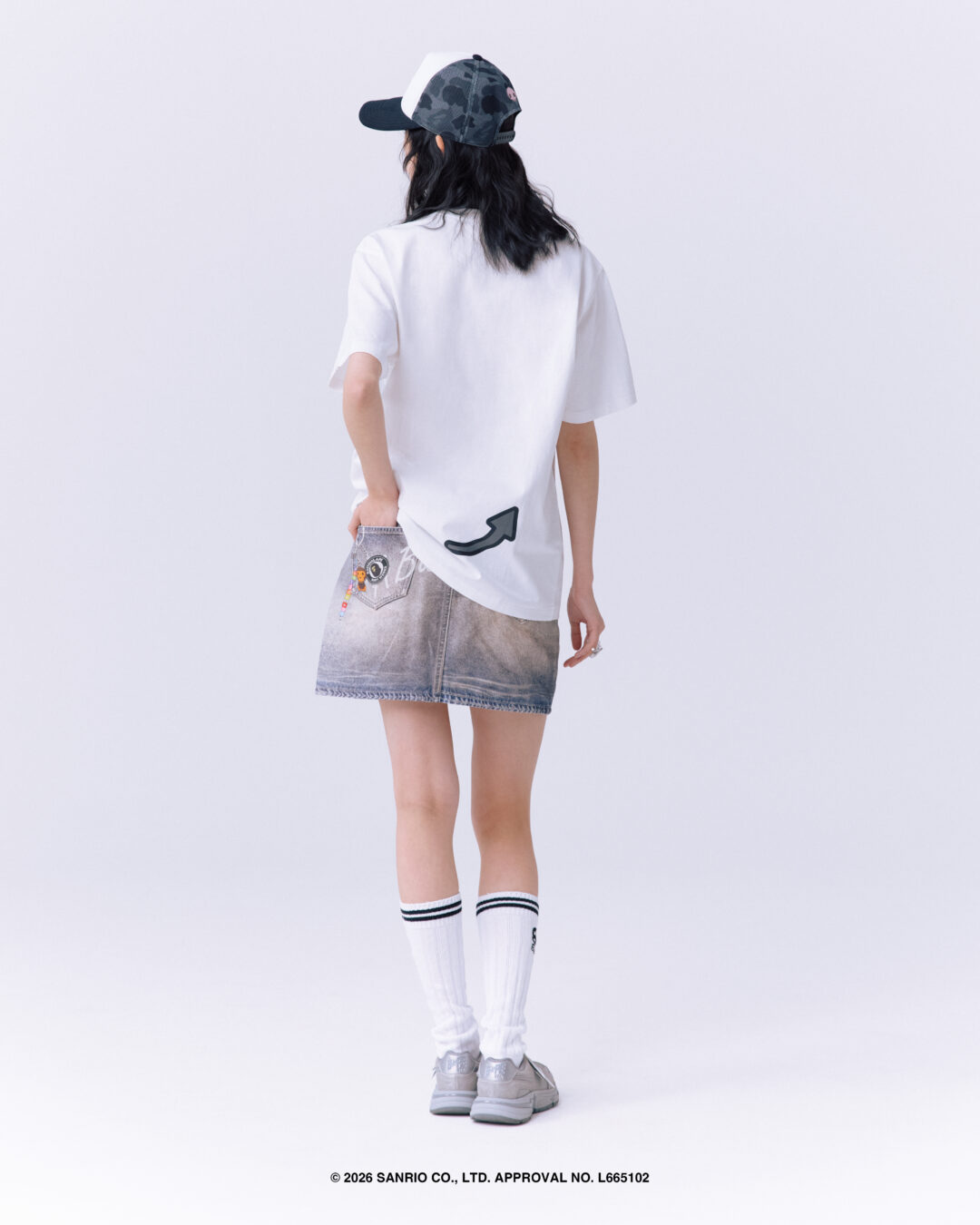 クロミ & ハローキティとタッグを組んだ A BATHING APE × SANRIO CHARACTERS コラボが2026年 2/28 発売 (ア ベイシング エイプ サンリオ KUROMI HELLO KITTY)