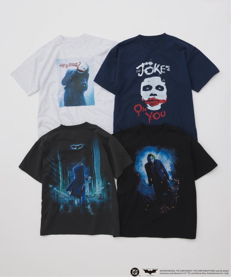 JOURNAL STANDARD × THE DARK KNIGHT 2026 SS プリント 半袖 Tシャツが3月中旬 発売 (ジャーナルスタンダード ダークナイト)