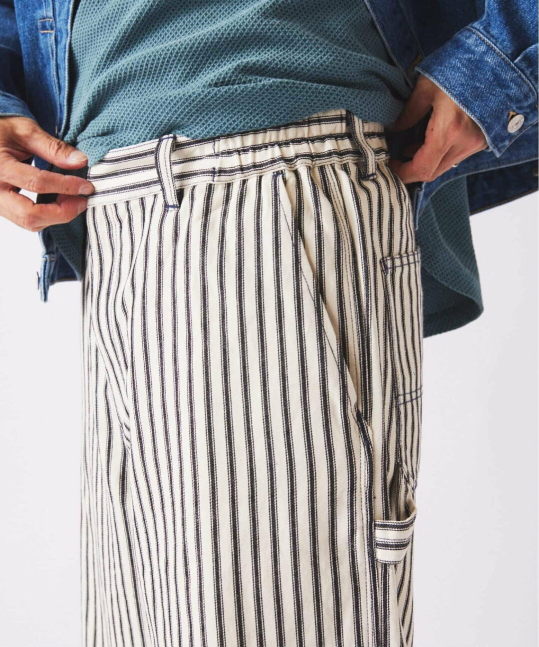 JOURNAL STANDARD relume 2026 SS デニム&ヒッコリー “レイジー” ペインターパンツが発売 (ジャーナルスタンダード)