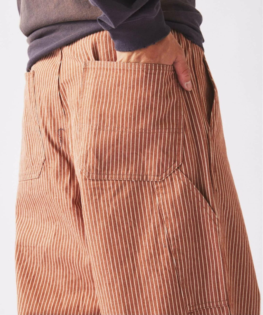 JOURNAL STANDARD relume 2026 SS デニム&ヒッコリー “レイジー” ペインターパンツが発売 (ジャーナルスタンダード)