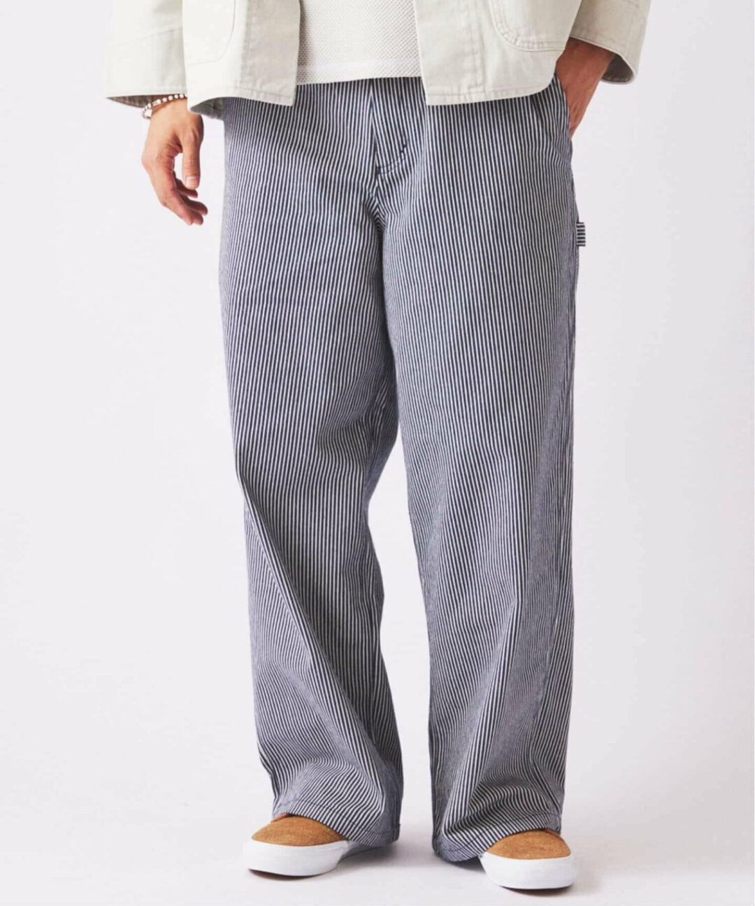 JOURNAL STANDARD relume 2026 SS デニム&ヒッコリー “レイジー” ペインターパンツが発売 (ジャーナルスタンダード)