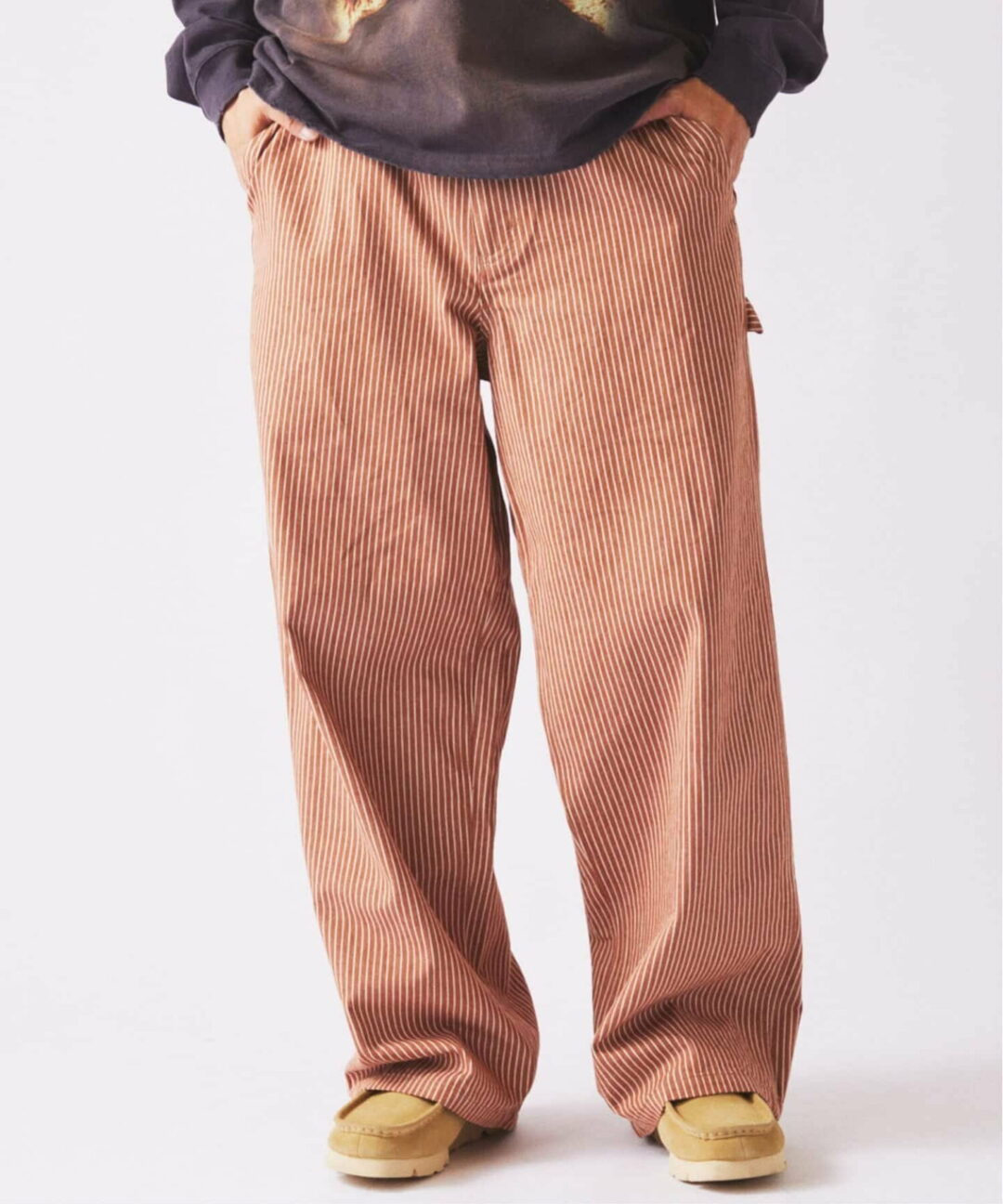 JOURNAL STANDARD relume 2026 SS デニム&ヒッコリー “レイジー” ペインターパンツが発売 (ジャーナルスタンダード)