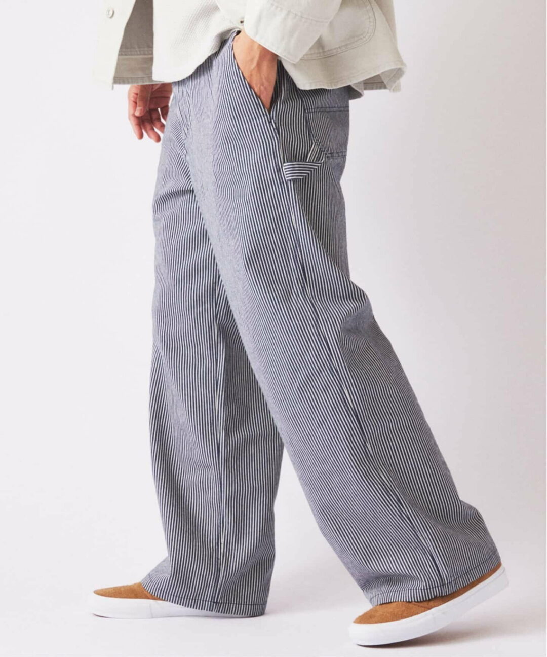 JOURNAL STANDARD relume 2026 SS デニム&ヒッコリー “レイジー” ペインターパンツが発売 (ジャーナルスタンダード)