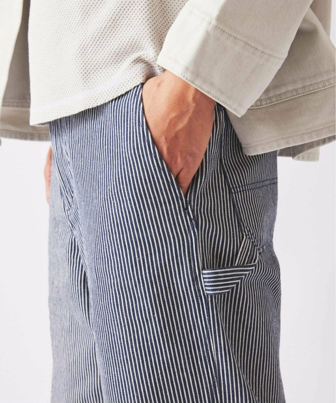 JOURNAL STANDARD relume 2026 SS デニム&ヒッコリー “レイジー” ペインターパンツが発売 (ジャーナルスタンダード)