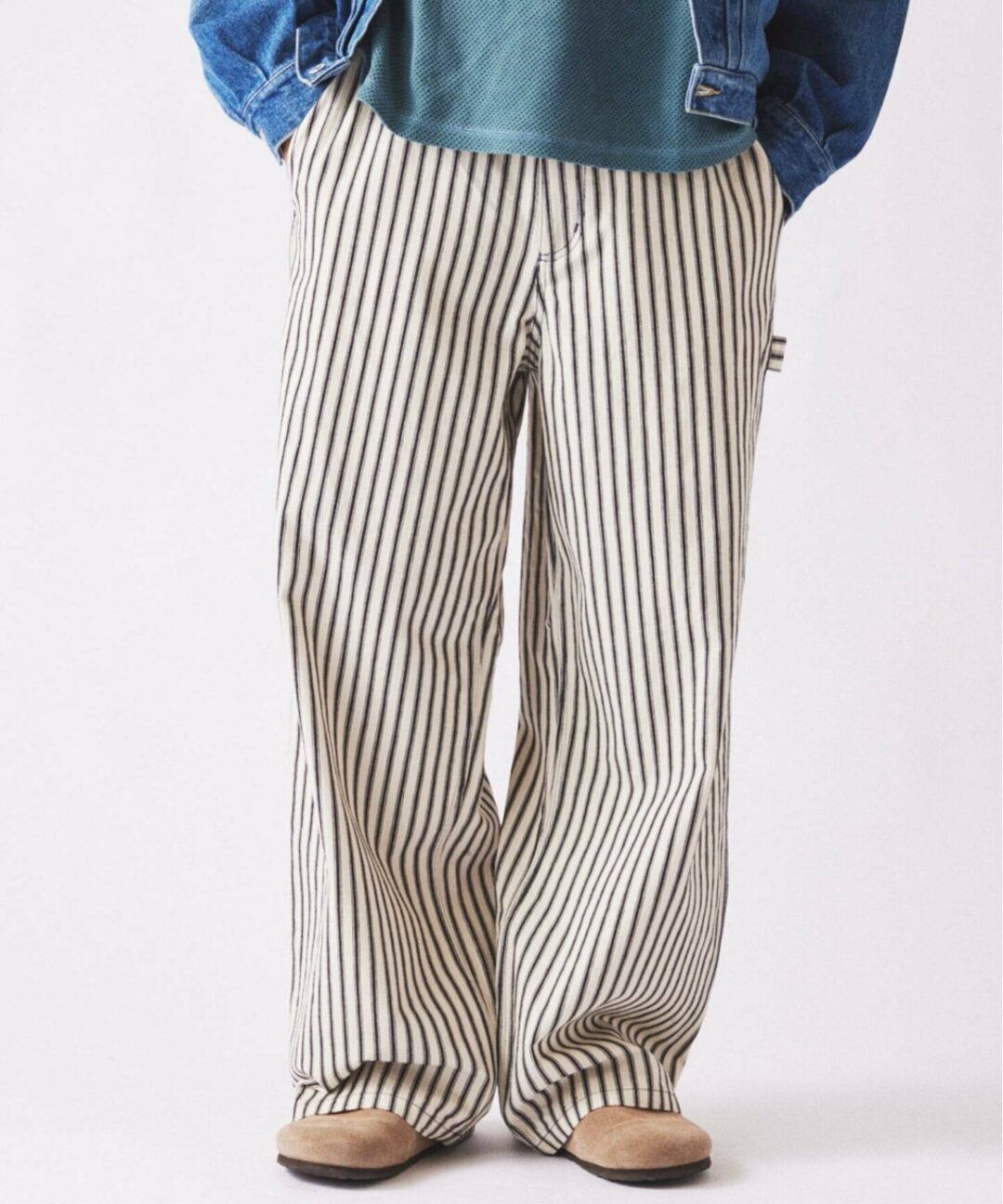 JOURNAL STANDARD relume 2026 SS デニム&ヒッコリー “レイジー” ペインターパンツが発売 (ジャーナルスタンダード)