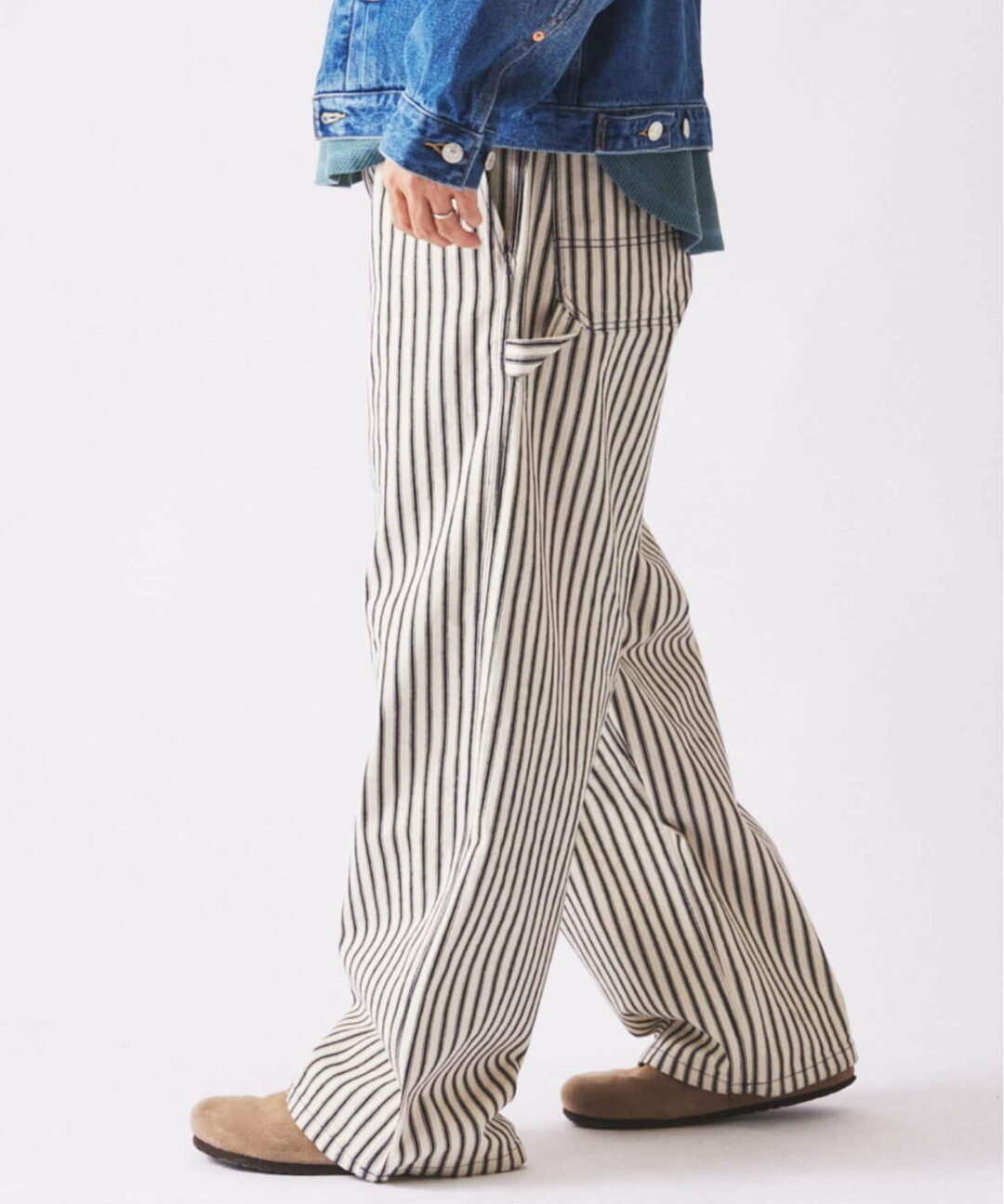 JOURNAL STANDARD relume 2026 SS デニム&ヒッコリー “レイジー” ペインターパンツが発売 (ジャーナルスタンダード)