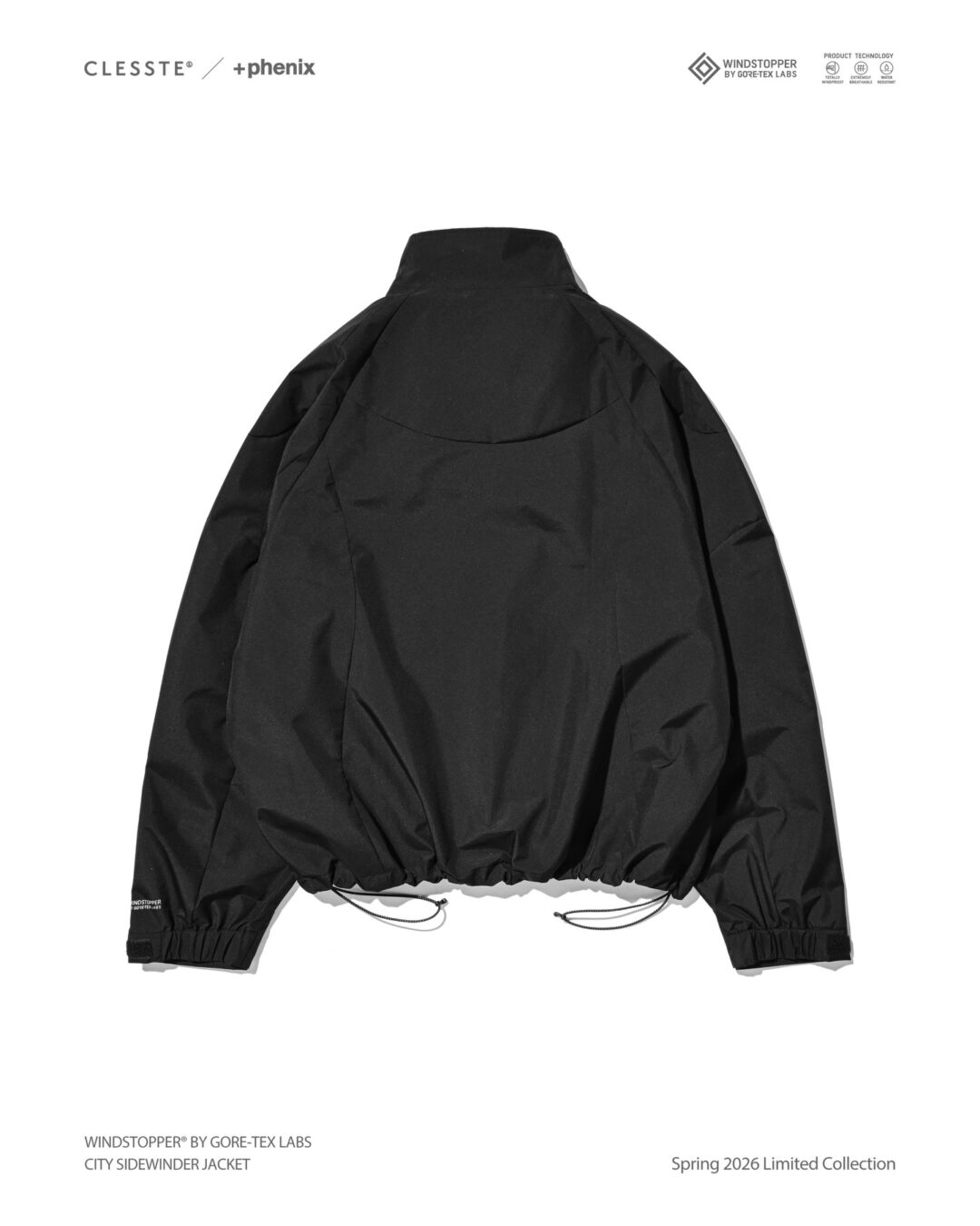 CLESSTE × Plus Phenix 2026 SS 別注 “WINDSTOPPER by GORE-TEX LABS CITY SIDEWINDER JACKET”が2/23 & 2/25 発売 (クレスト プラスフェニックス ゴアテックス ウィンドストッパー ジャケット)