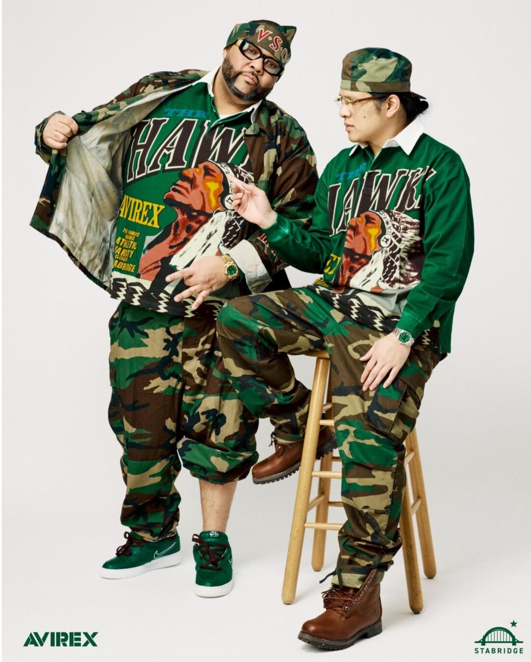 AVIREX × STABRIDGE “HAWKS RUGBY SHIRTS”が2026年 2/21 発売 (アヴィレックス スタブリッジ “ホークス ラグビーシャツ”)