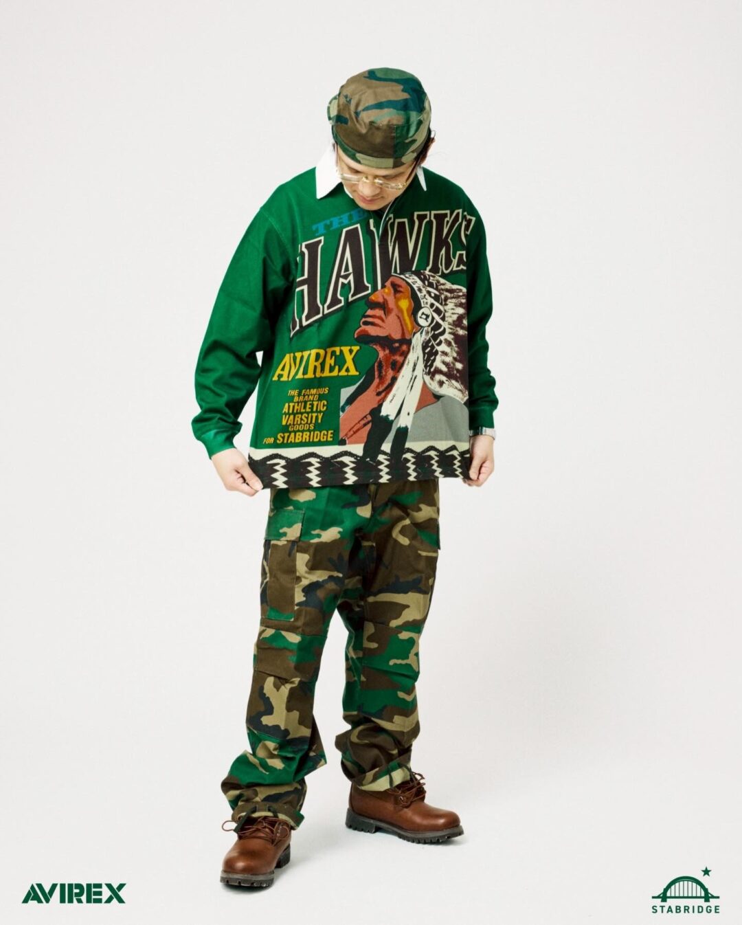 AVIREX × STABRIDGE “HAWKS RUGBY SHIRTS”が2026年 2/21 発売 (アヴィレックス スタブリッジ “ホークス ラグビーシャツ”)