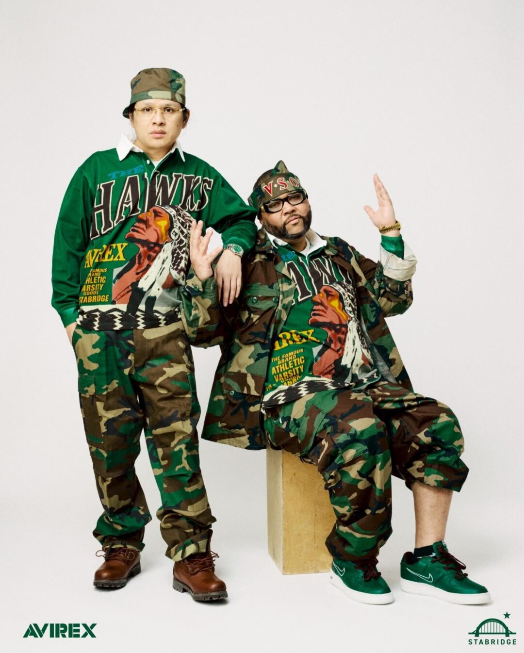 AVIREX × STABRIDGE “HAWKS RUGBY SHIRTS”が2026年 2/21 発売 (アヴィレックス スタブリッジ “ホークス ラグビーシャツ”)