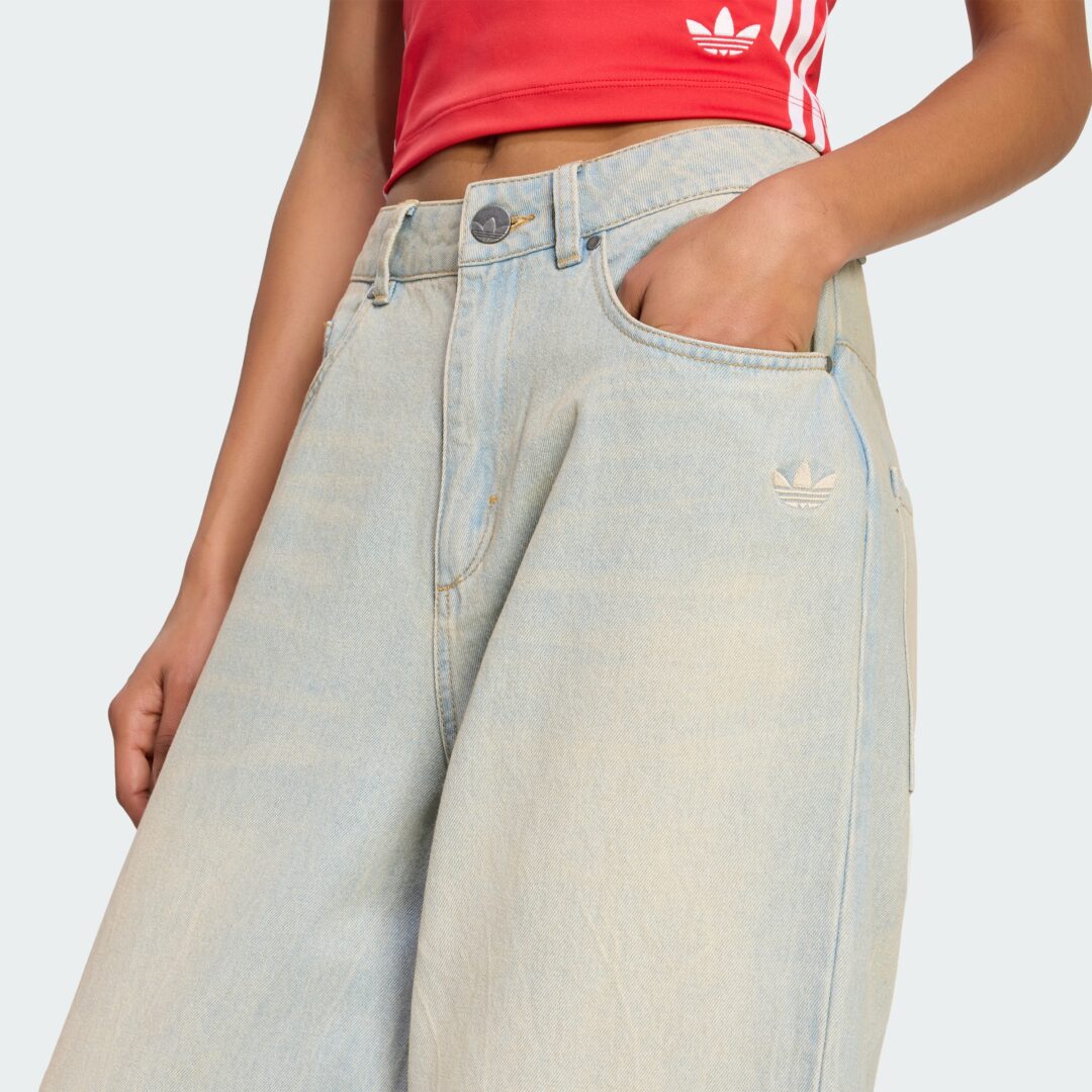 adidas Originals “VINTAGE WIDE LEG JEANS”が2026年 2/2 発売 (アディダス オリジナルス ビンテージ ワイドレッグ ジーンズ) [KW4517]
