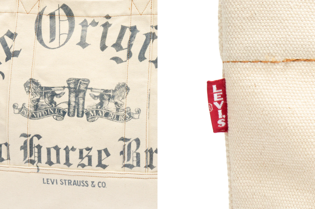 Levi’s 2026 SS “グラフィック トートバッグ”が発売 (リーバイス graphic tote bag)