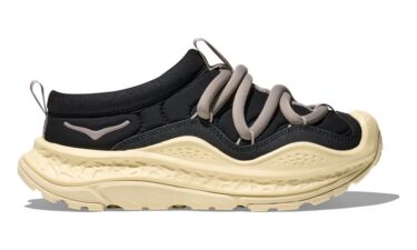 【2026年 3/2 発売】HOKA ORA PRIMO “Black/Vintage Yellow” (ホカ オラ・プリモ) [1141570-BCKV]