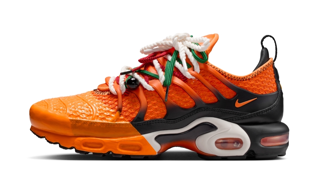 【2026年 発売予定】HOMECOMING FESTIVAL × NIKE AIR MAX PLUS “Black/Safety Orange” (ホームカミング フェスティバル ナイキ エア マックス プラス “ブラック/セフティオレンジ”) [IM4960-001/IM4960-800]