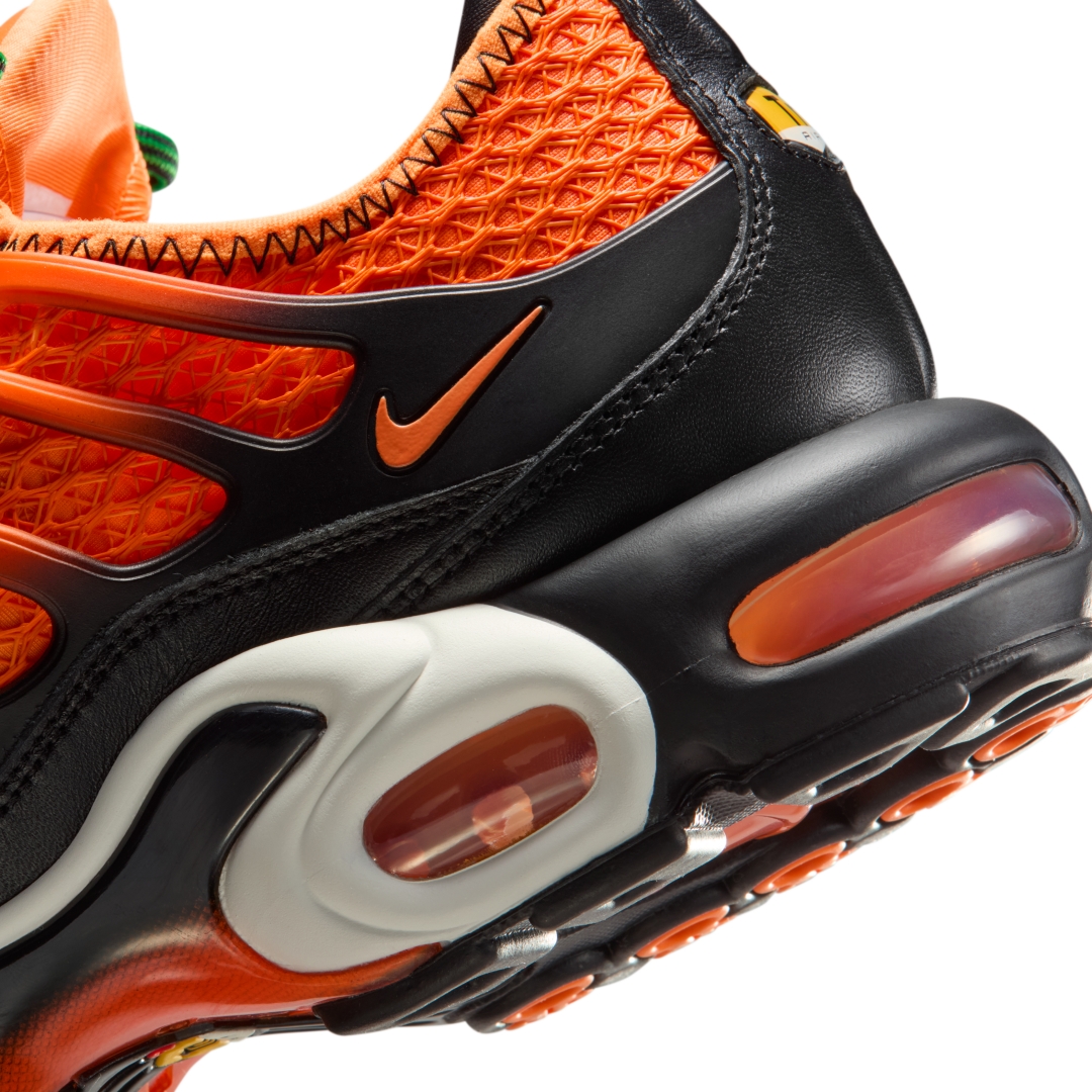 【2026年 発売予定】HOMECOMING FESTIVAL × NIKE AIR MAX PLUS “Black/Safety Orange” (ホームカミング フェスティバル ナイキ エア マックス プラス “ブラック/セフティオレンジ”) [IM4960-001/IM4960-800]
