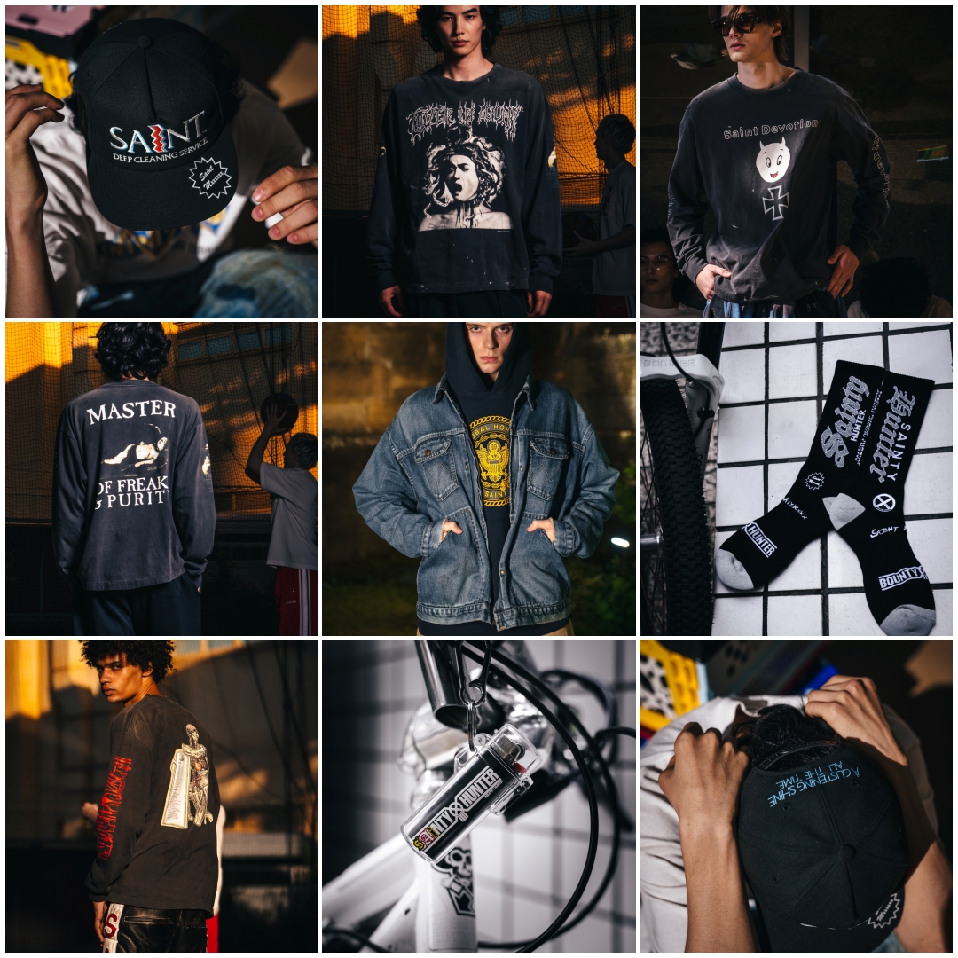 SAINT Mxxxxxx 2026 SS 3rd Dropとして「BOUNTY HUNTER」&「Coco Star Sims」とのコラボアイテムが2/21 発売 (セントマイケル 2026年 春夏)