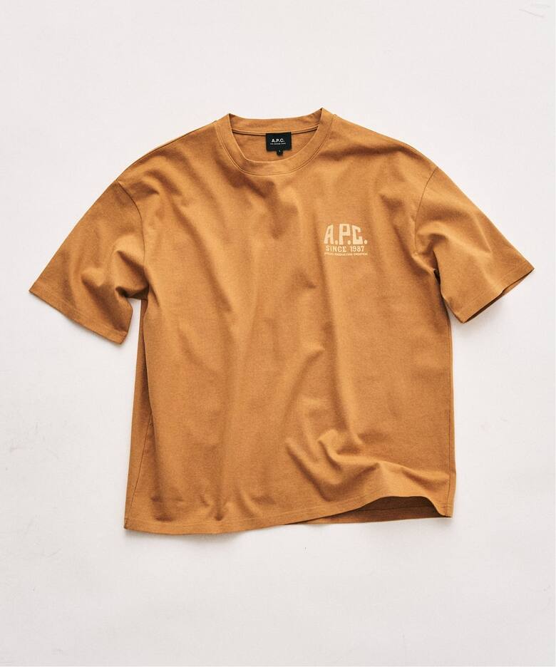417 EDIFICE × A.P.C. 2026 SS 別注 Tシャツが4月下旬 発売 (エディフィス アーペーセー)