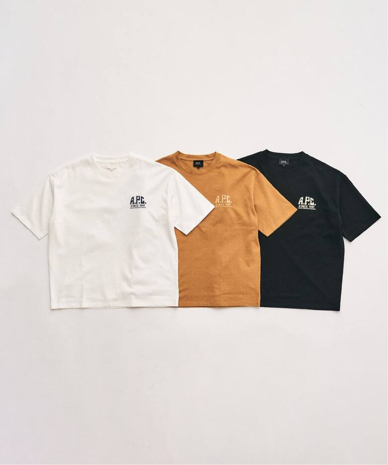 417 EDIFICE × A.P.C. 2026 SS 別注 Tシャツが4月下旬 発売 (エディフィス アーペーセー)