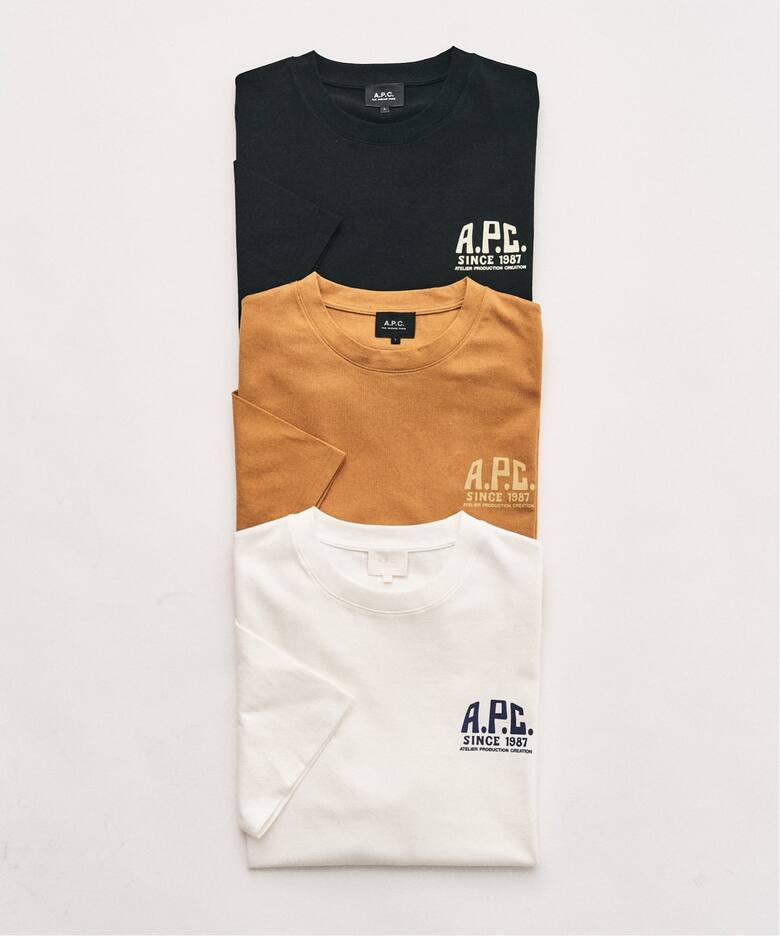 417 EDIFICE × A.P.C. 2026 SS 別注 Tシャツが4月下旬 発売 (エディフィス アーペーセー)